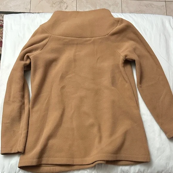 Dudley Stephens Camel Cowl Neck Sweater - Picture 8 of 8